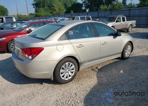 2012 Chevrolet Cruze Ls from USA, damaged, VIN 1G1PC5SHXC7323188